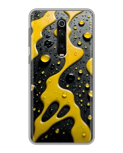 Чехол для Xiaomi Mi 9T с картинкой «Жидкое желтое золото» Чехол для Xiaomi Mi 9T с картинкой «Жидкое желтое золото»