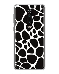 Чехол для Xiaomi Mi 9T с картинкой «Черно-белый жираф»