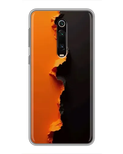 Чехол для Xiaomi Mi 9T с картинкой «Оранжевый разлом» Чехол для Xiaomi Mi 9T с картинкой «Оранжевый разлом»