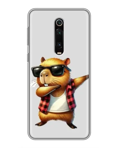 Чехол для Xiaomi Mi 9T с картинкой «Капибара рэпер даб» Чехол для Xiaomi Mi 9T с картинкой «Капибара рэпер даб»