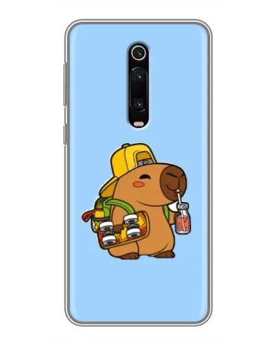 Чехол для Xiaomi Mi 9T с картинкой «Капибара на скейте» Чехол для Xiaomi Mi 9T с картинкой «Капибара на скейте»