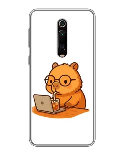 Чехол для Xiaomi Mi 9T с картинкой «Капибара с ноутбуком» Чехол для Xiaomi Mi 9T с картинкой «Капибара с ноутбуком»