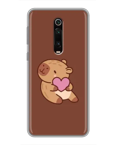 Чехол для Xiaomi Mi 9T с картинкой «Капибара с сердцем» Чехол для Xiaomi Mi 9T с картинкой «Капибара с сердцем»