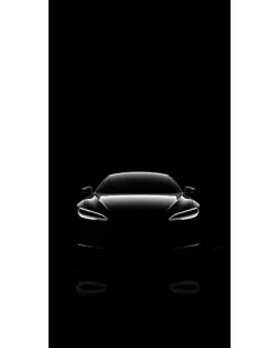 Чехол для Xiaomi с картинкой «Силуэт Tesla Night»