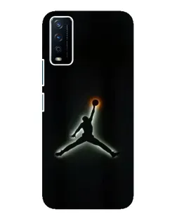 Чехол для Vivo Y12s с картинкой «Jordan Gradient Logo»