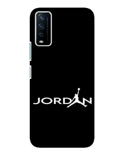 Чехол для Vivo Y12s с картинкой «Jordan White Logo»