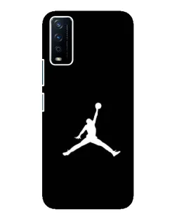 Чехол для Vivo Y12s с картинкой «Jordan Silhouette»