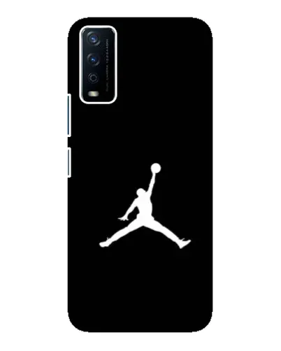 Чехол для Vivo Y12s с картинкой «Jordan Silhouette»