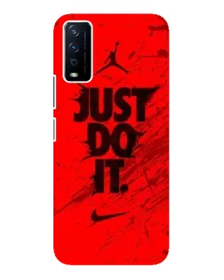 Чехол для Vivo Y12s с картинкой «Nike Just Do It»
