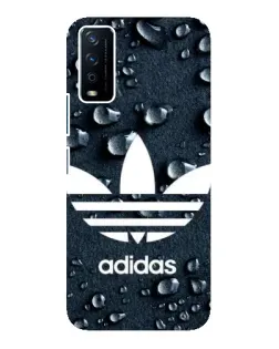 Чохол для Vivo Y12s з картинкою «Adidas Trefoil Blue»