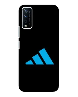 Чохол для Vivo Y12s з картинкою «Adidas Cyan Logo»