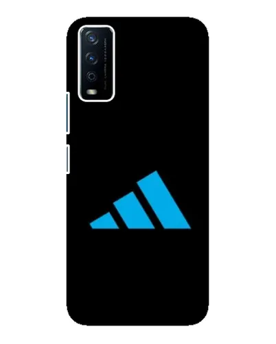 Чохол для Vivo Y12s з картинкою «Adidas Cyan Logo»