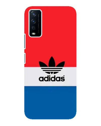 Чохол для Vivo Y12s з картинкою «Ретро блоки Adidas»