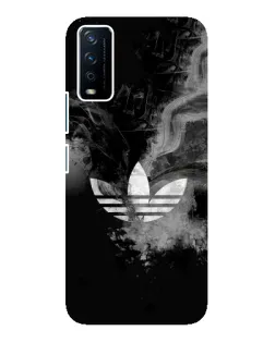 Чохол для Vivo Y12s з картинкою «Абстрактний дим Adidas»