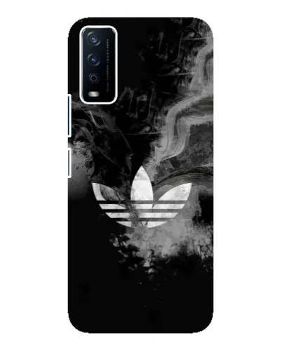 Чохол для Vivo Y12s з картинкою «Абстрактний дим Adidas»