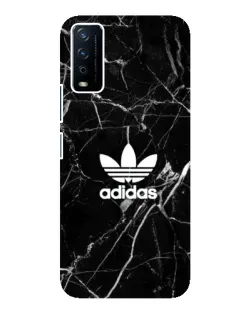 Чохол для Vivo Y12s з картинкою «Білий мармур Adidas»