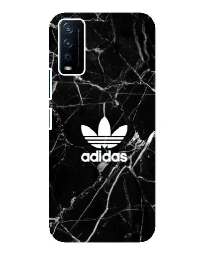 Чохол для Vivo Y12s з картинкою «Білий мармур Adidas»