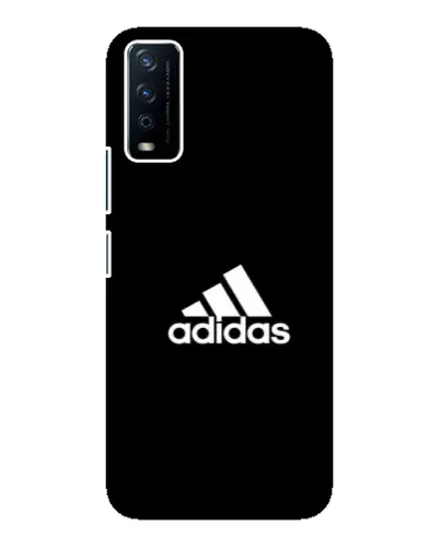 Чохол для Vivo Y12s з картинкою «Чорна класика Adidas»