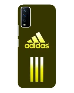 Чохол для Vivo Y12s з картинкою «Оливковий градієнт Adidas»