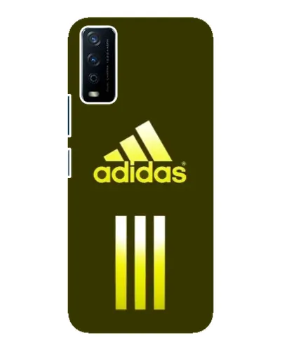 Чохол для Vivo Y12s з картинкою «Оливковий градієнт Adidas»