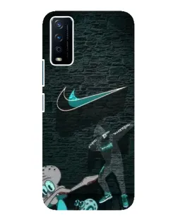 Чохол для Vivo Y12s з картинкою «Спортивний арт Nike»
