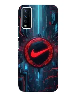 Чохол для Vivo Y12s з картинкою «Техногенний стиль Nike»
