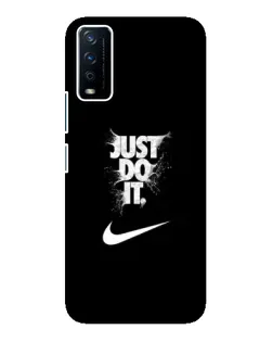 Чохол для Vivo Y12s з картинкою «Текстовий принт Nike»