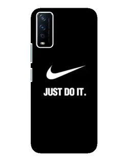 Чохол для Vivo Y12s з картинкою «Класичний принт Nike»