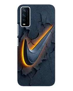 Чохол для Vivo Y12s з картинкою «Об'ємний логотип Найк»