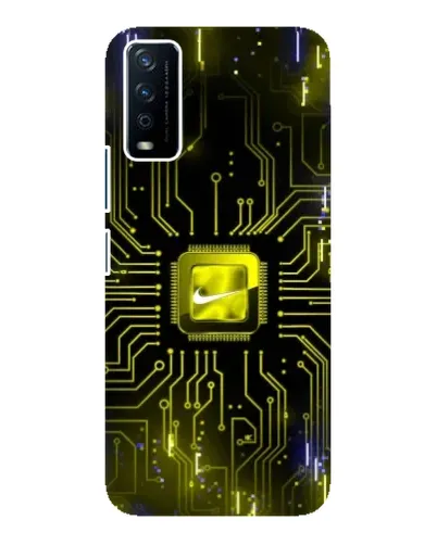 Чохол для Vivo Y12s з картинкою «Nike — золота іскра» Чохол для Vivo Y12s з картинкою «Nike — золота іскра»