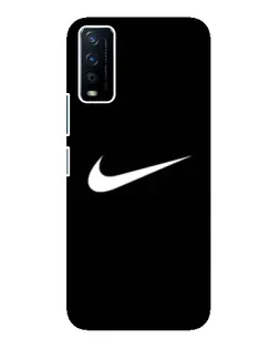Чехол для Vivo Y12s с картинкой «Минималистический Найк» Чехол для Vivo Y12s с картинкой «Минималистический Найк»