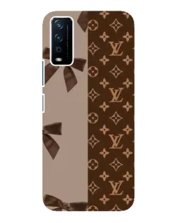 Чохол для Vivo Y12s з картинкою «Louis Vuitton — банти»