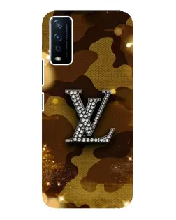Чохол для Vivo Y12s з картинкою «Камуфляжний Louis Vuitton»