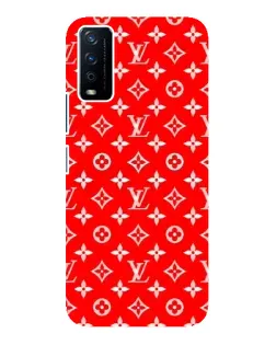 Чохол для Vivo Y12s з картинкою «Яскравий паттерн LV»