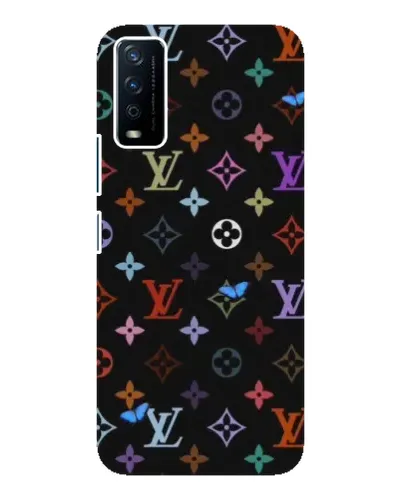 Чохол для Vivo Y12s з картинкою «Кольорова монограма LV» Чохол для Vivo Y12s з картинкою «Кольорова монограма LV»
