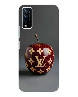 Чохол для Vivo Y12s з картинкою «Червоне яблуко LV»