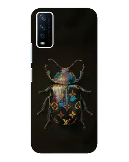 Чохол для Vivo Y12s з картинкою «LV — мармуровий принт»