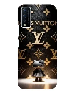 Чохол для Vivo Y12s з картинкою «Монограма з фігурою»