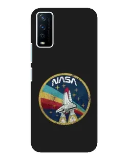 Чохол для Vivo Y12s з картинкою «NASA — емблема місії»