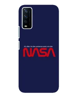 Чохол для Vivo Y12s з картинкою «NASA — глибокий космос»