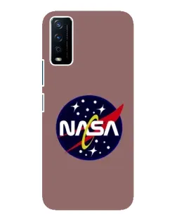 Чохол для Vivo Y12s з картинкою «NASA — ретро космос»
