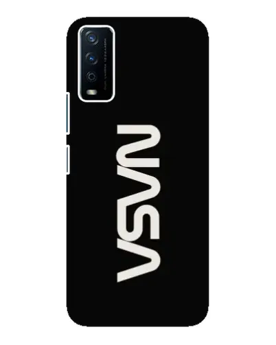 Чохол для Vivo Y12s з картинкою «NASA — вертикальний логотип» Чохол для Vivo Y12s з картинкою «NASA — вертикальний логотип»