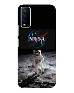 Чохол для Vivo Y12s з картинкою «Астронавт на Місяці»