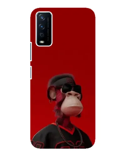 Чохол для Vivo Y12s з картинкою «Bored Ape в червоному» Чохол для Vivo Y12s з картинкою «Bored Ape в червоному»