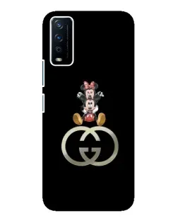Чохол для Vivo Y12s з картинкою «Мінні Маус на лого»