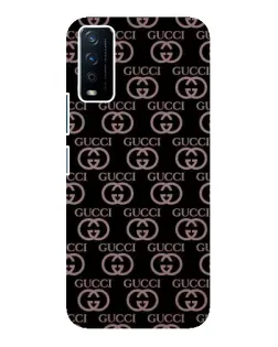 Чохол для Vivo Y12s з картинкою «Класична монограма Gucci»