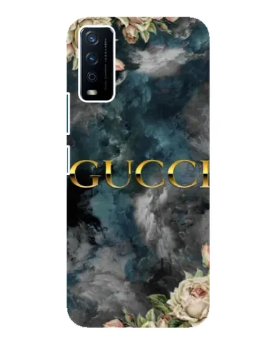 Чохол для Vivo Y12s з картинкою «Абстрактні квіти Gucci» Чохол для Vivo Y12s з картинкою «Абстрактні квіти Gucci»