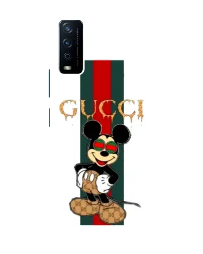 Чохол для Vivo Y12s з картинкою «Міккі Маус Gucci — смуги» Чохол для Vivo Y12s з картинкою «Міккі Маус Gucci — смуги»