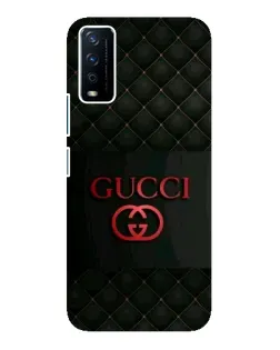 Чохол для Vivo Y12s з картинкою «Gucci — стьобаний чорний»