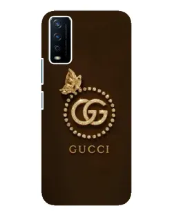 Чохол для Vivo Y12s з картинкою «Gucci — золотий метелик»